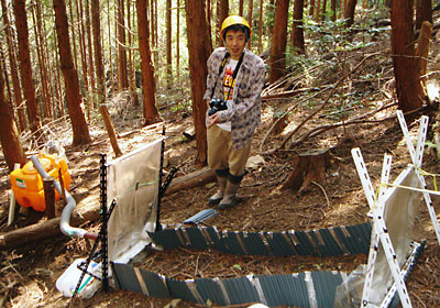 �\�w�𗬂ꂽ���̗ʂ𑪂�